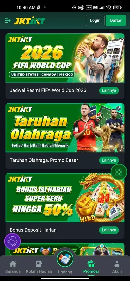 JKTJKT promosi taruhan olahraga